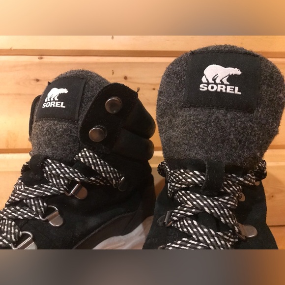 Sorel Suede Waterproof Sneakers - Picture 3 of 4